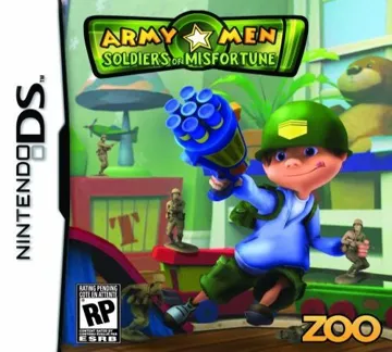 Army Men - Soldiers of Misfortune (Europe) (En,Fr,De,Es,It) box cover front